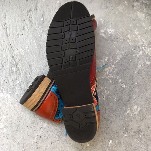 Emery rose Paisley oxfords - Picture 6 of 8